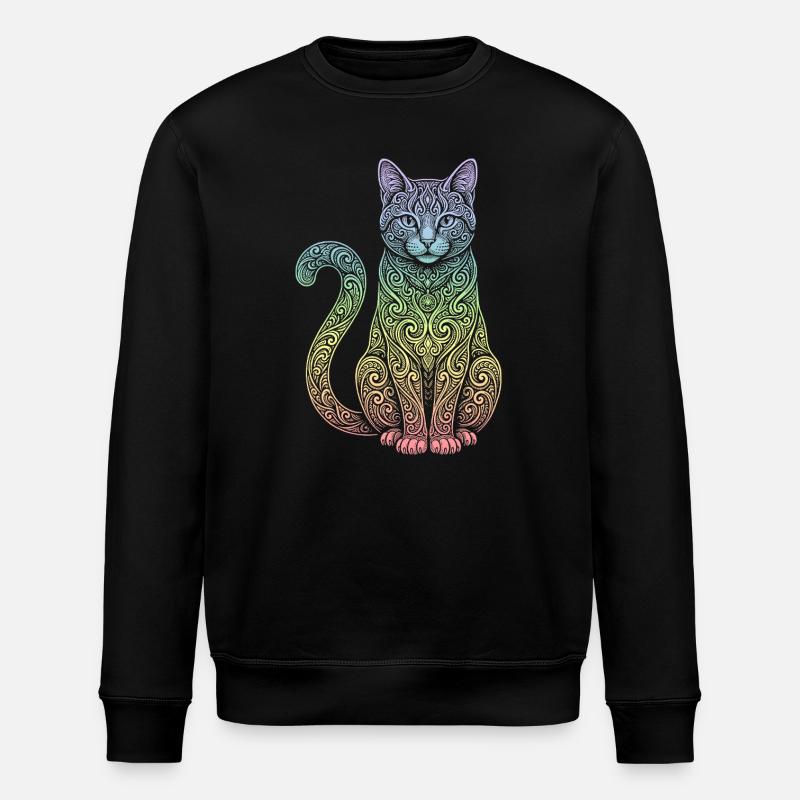 chat - Sweat bio ROLLER Stanley/Stella Unisexe - noir