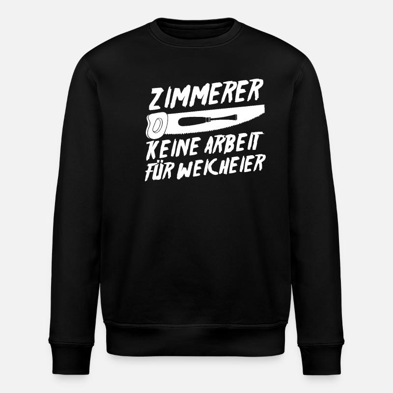 Charpentier Charpentier - Sweat bio ROLLER Stanley/Stella Unisexe - noir