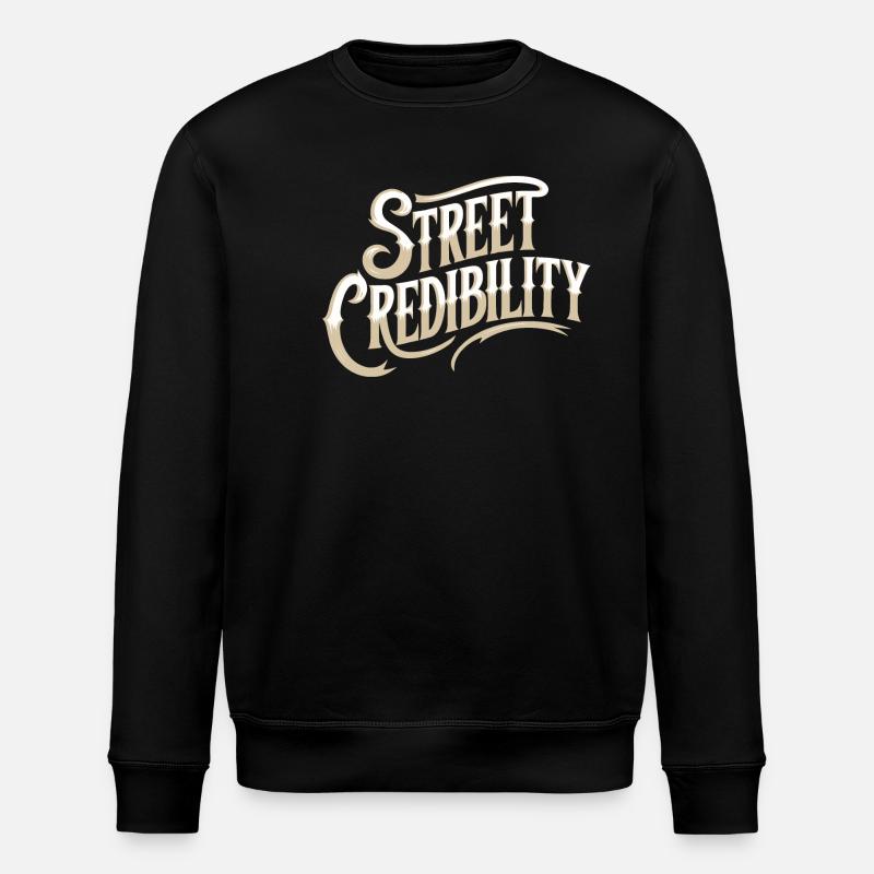 Street credibility - Sweat bio ROLLER Stanley/Stella Unisexe - noir