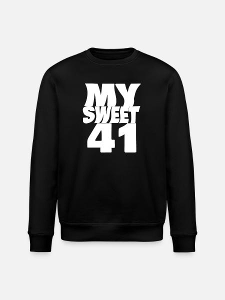 Birthday 41 - Stanley/Stella ROLLER Unisex Organic Sweatshirt - black