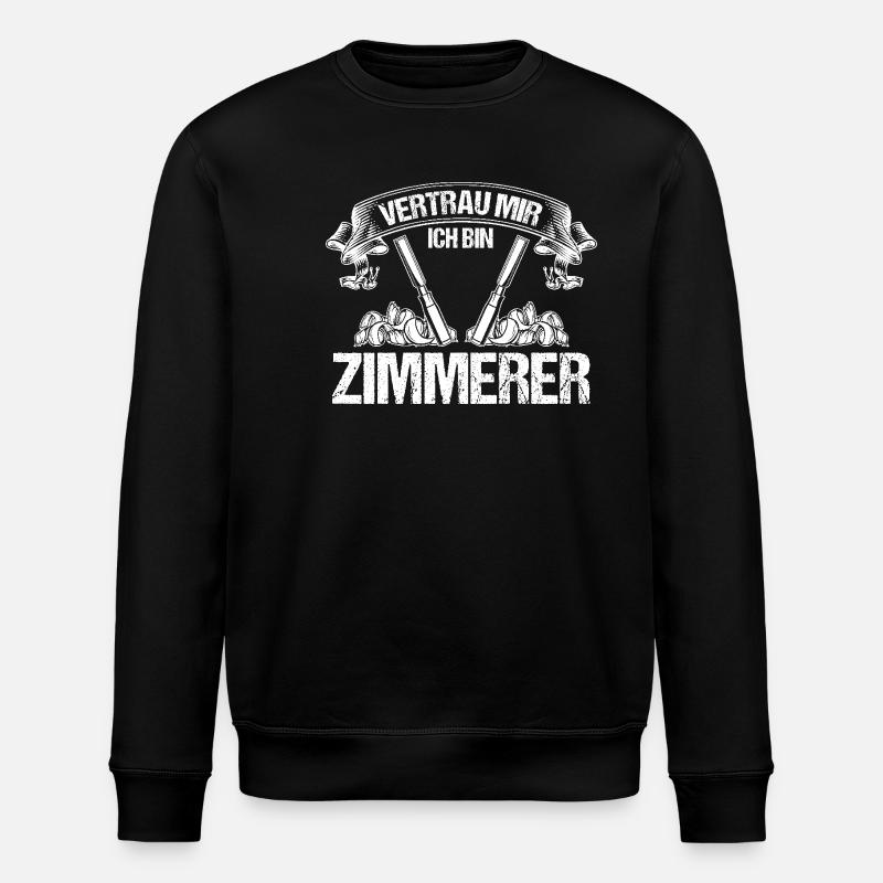 Carpenter Carpenter - Stanley/Stella ROLLER Unisex Organic Sweatshirt - black