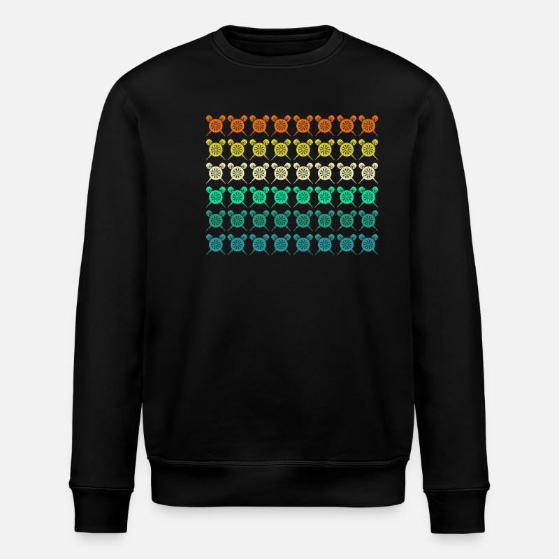 Joueur de fléchettes Fléchettes - Sweat bio ROLLER Stanley/Stella Unisexe - noir