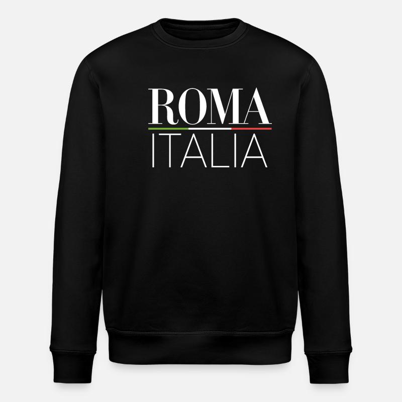 Roma - Italia - Sweat bio ROLLER Stanley/Stella Unisexe - noir