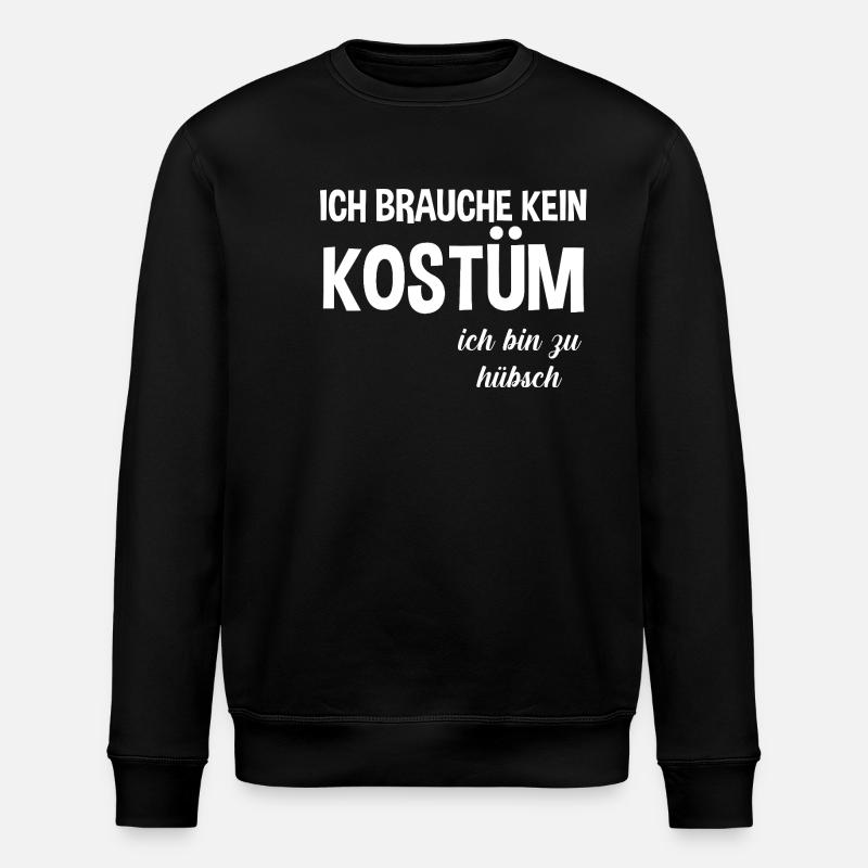 Carnaval de Jecken Carnaval - Sweat bio ROLLER Stanley/Stella Unisexe - noir
