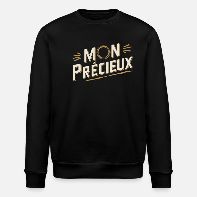 Mon précieux - Sweat bio ROLLER Stanley/Stella Unisexe - noir