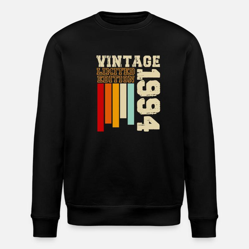 1994 - Stanley/Stella Unisex Bio-Sweatshirt ROLLER - Schwarz