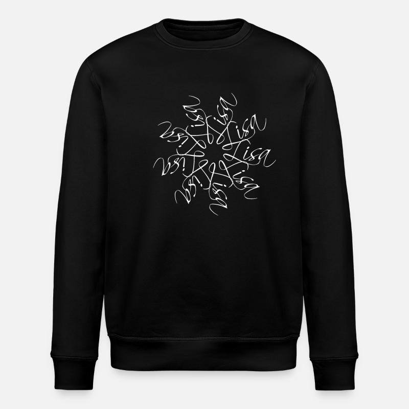 Lisa Nom Mandala - Sweat bio ROLLER Stanley/Stella Unisexe - noir