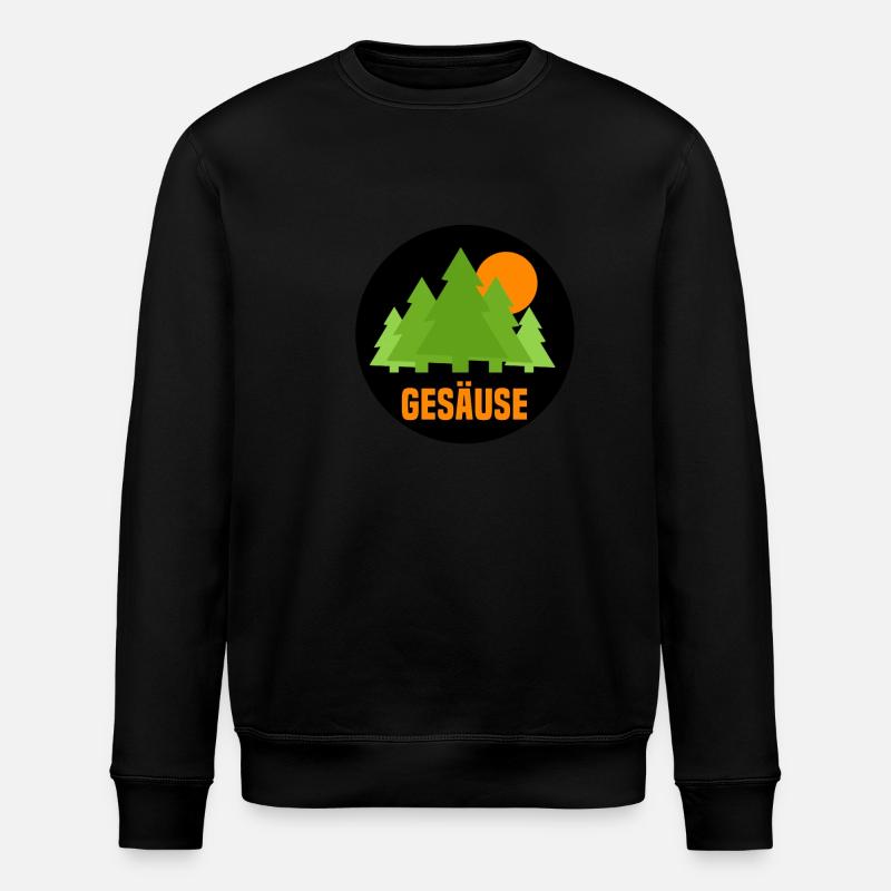 Gesäuse - Stanley/Stella ROLLER Unisex Organic Sweatshirt - black
