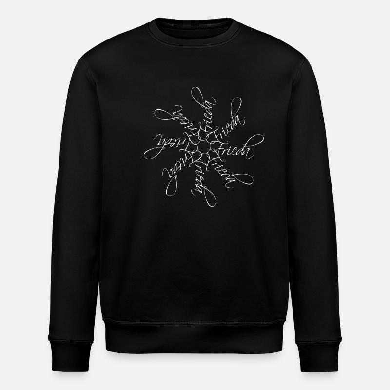 Frieda Name Mandala - Stanley/Stella ROLLER Unisex Organic Sweatshirt - black