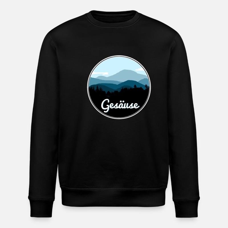 Gesäuse - Stanley/Stella ROLLER Unisex Organic Sweatshirt - black