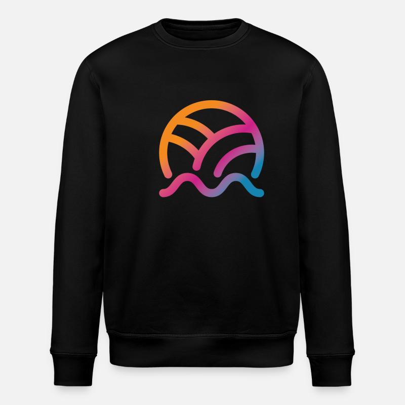 Volleyball - Stanley/Stella Unisex Bio-Sweatshirt ROLLER - Schwarz