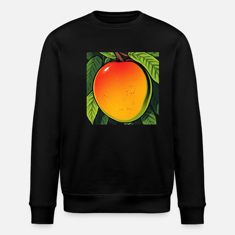 Mango on a Tree - Stanley/Stella ROLLER Unisex Organic Sweatshirt - black