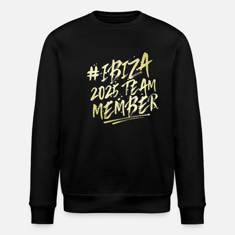 L’équipe d’Ibiza 2025 - Sweat bio ROLLER Stanley/Stella Unisexe - noir