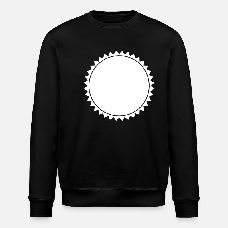 Emblème vierge - Sweat bio ROLLER Stanley/Stella Unisexe - noir