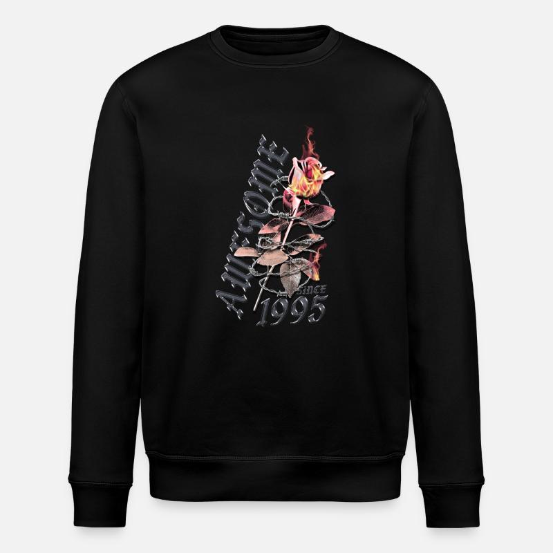 Great since 1995 - Stanley/Stella ROLLER Unisex Organic Sweatshirt - black