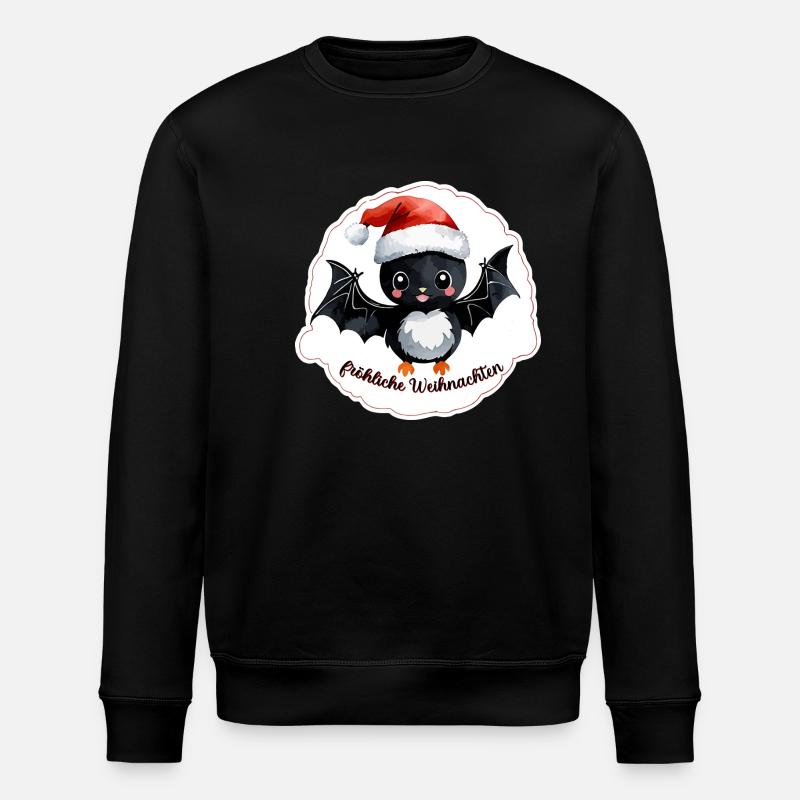 Noël de chauve-souris - Sweat bio ROLLER Stanley/Stella Unisexe - noir