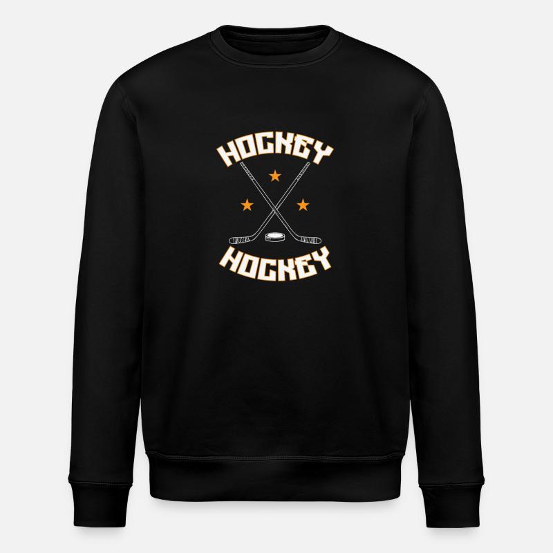 Rondelle de hockey - Sweat bio ROLLER Stanley/Stella Unisexe - noir