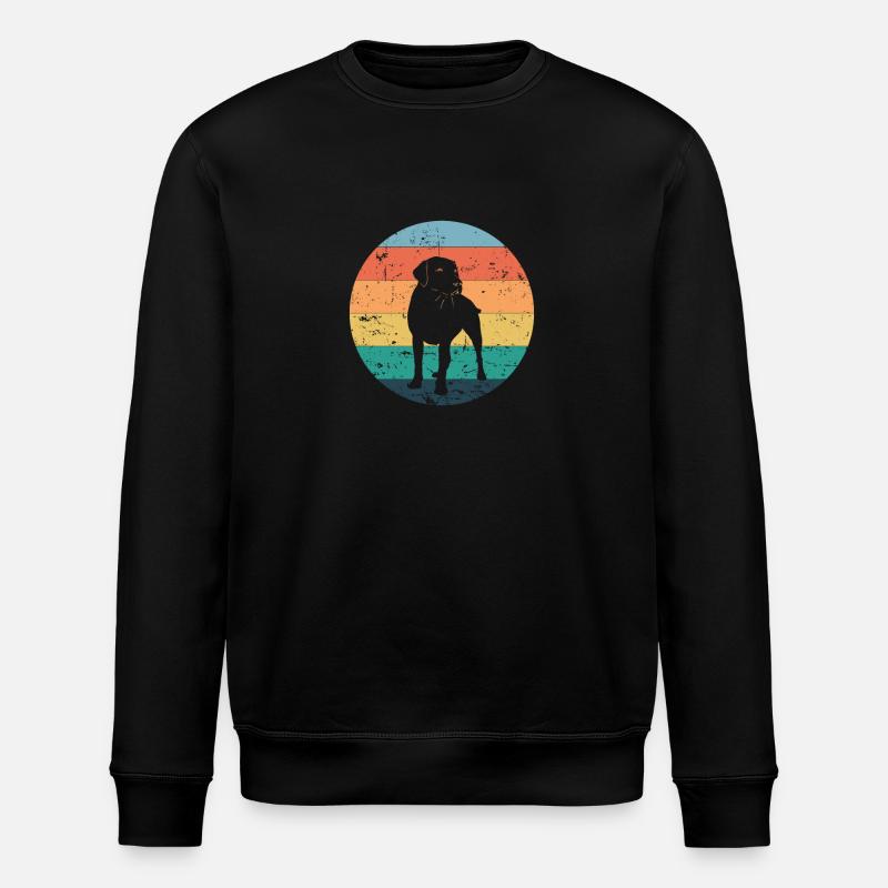 Ami de chien labrador - Sweat bio ROLLER Stanley/Stella Unisexe - noir