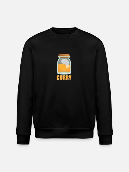 Curry saveur épice cuisine - Sweat bio ROLLER Stanley/Stella Unisexe - noir