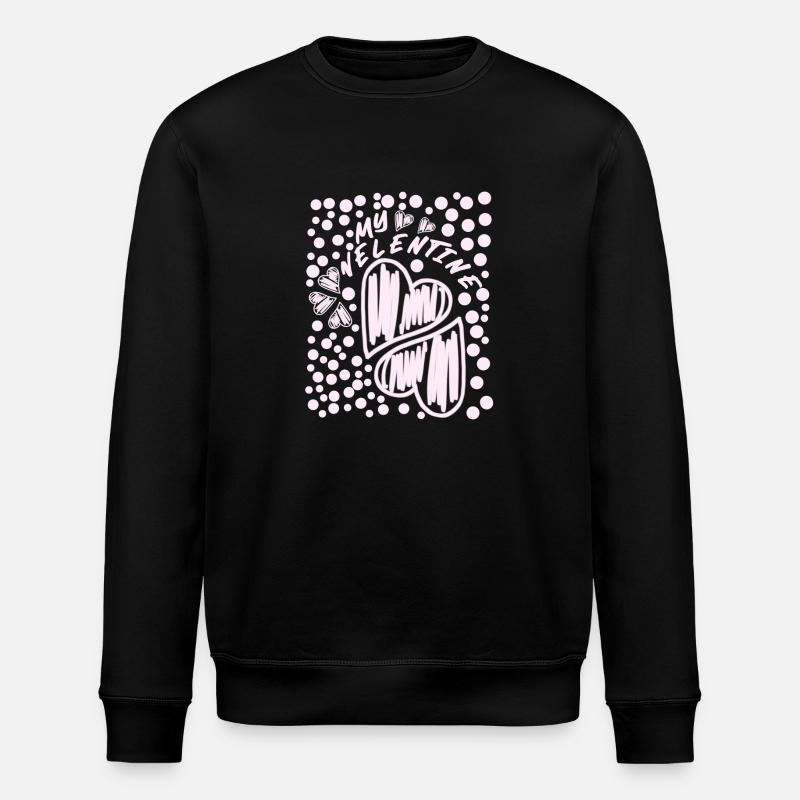 Saint-Valentin - My Valentine - Sweat bio ROLLER Stanley/Stella Unisexe - noir
