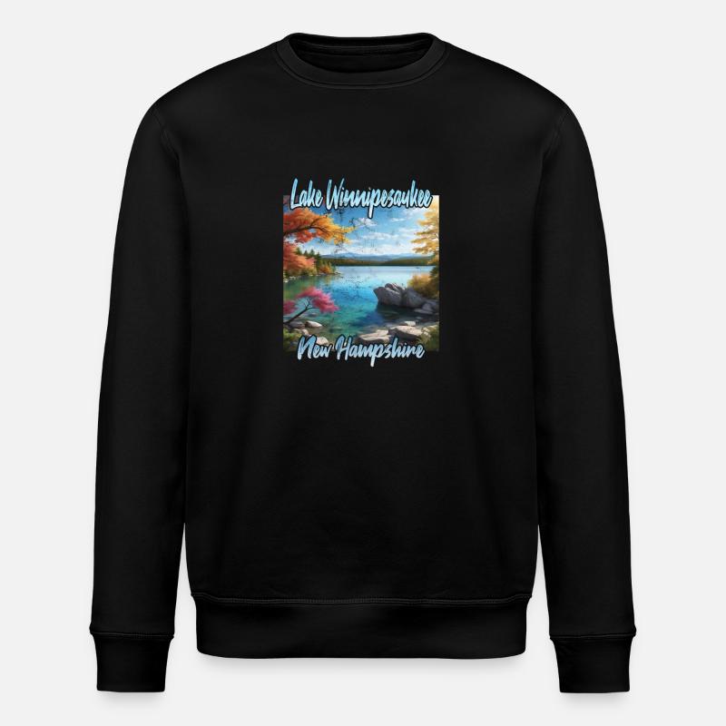 Lake Winnipesaukee - Stanley/Stella Unisex Bio-Sweatshirt ROLLER - Schwarz