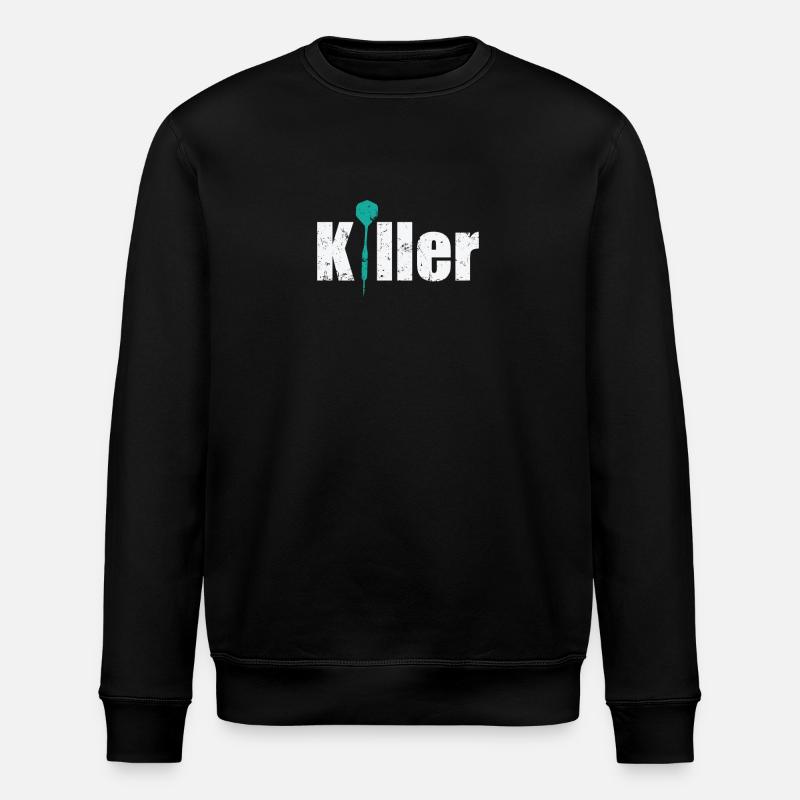 Lancer de fléchettes tueur - Sweat bio ROLLER Stanley/Stella Unisexe - noir