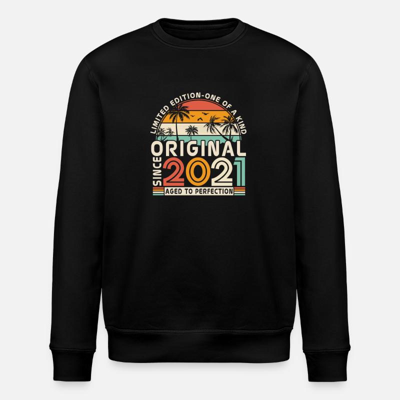 Cadeaux légendaires 2021 - Sweat bio ROLLER Stanley/Stella Unisexe - noir