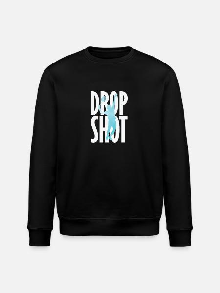Drop Shot Badminton - Stanley/Stella ROLLER Unisex Organic Sweatshirt - black