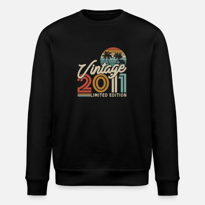 Millésime légendaire 2011 - Sweat bio ROLLER Stanley/Stella Unisexe - noir