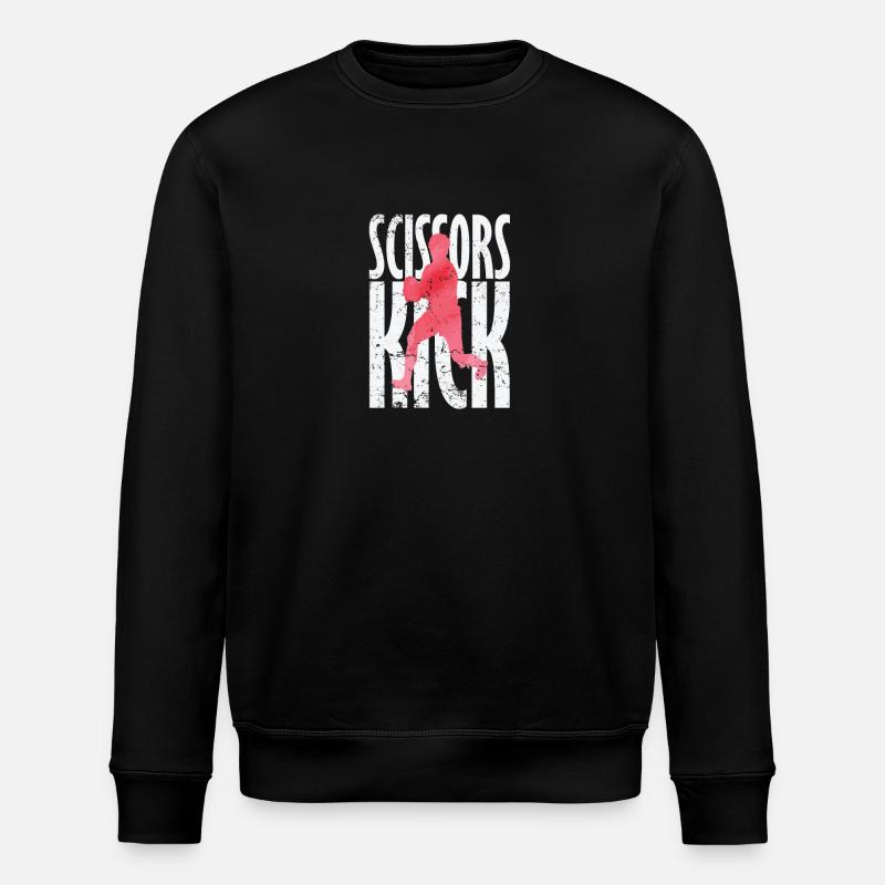 Scissors Kick Rugby - Stanley/Stella Unisex Bio-Sweatshirt ROLLER - Schwarz