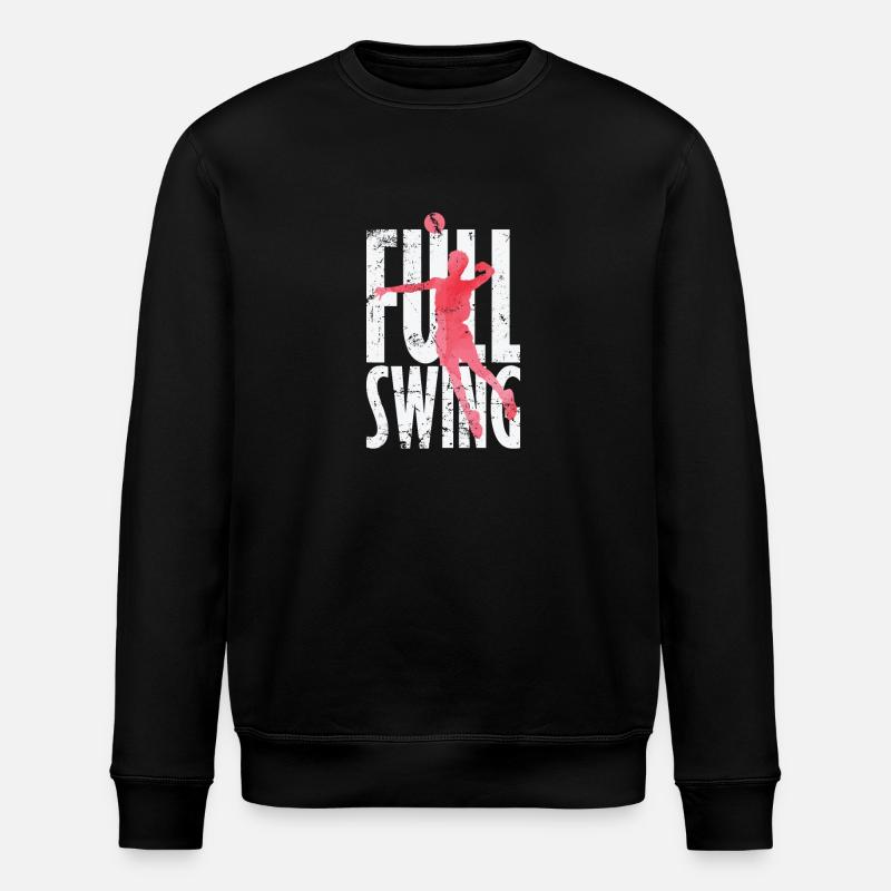 Full Swing Volleyball - Stanley/Stella ROLLER Unisex Organic Sweatshirt - black