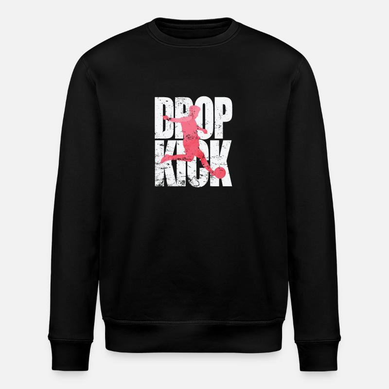Dropkick Fußball - Stanley/Stella Unisex Bio-Sweatshirt ROLLER - Schwarz