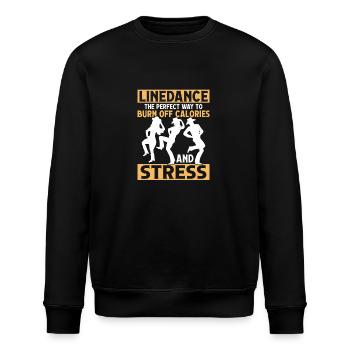 Linedance The Perfect Way Country Music Western - Stanley/Stella Unisex Bio-Sweatshirt ROLLER - Schwarz - Vorne - Nik (191cm)