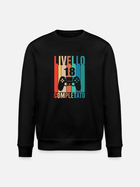 18th Birthday Vintage: Misión Completa - Sudadera ecológica unisex ROLLER de Stanley/Stella - negro