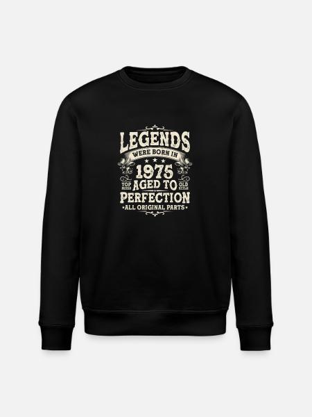 Legendary since 1975 - Stanley/Stella ROLLER Unisex Organic Sweatshirt - black