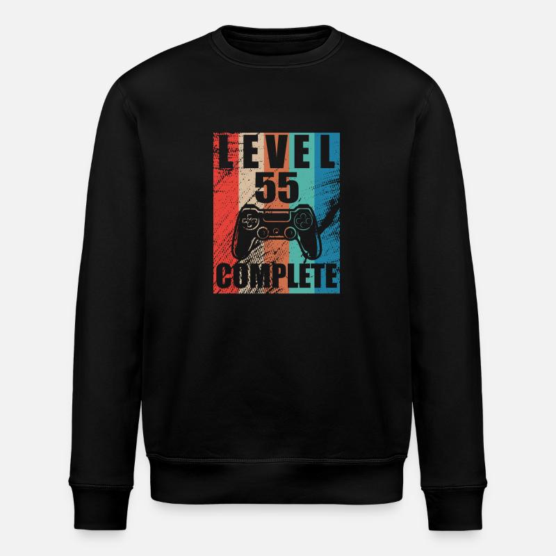Niveau 55 complete - Sweat bio ROLLER Stanley/Stella Unisexe - noir