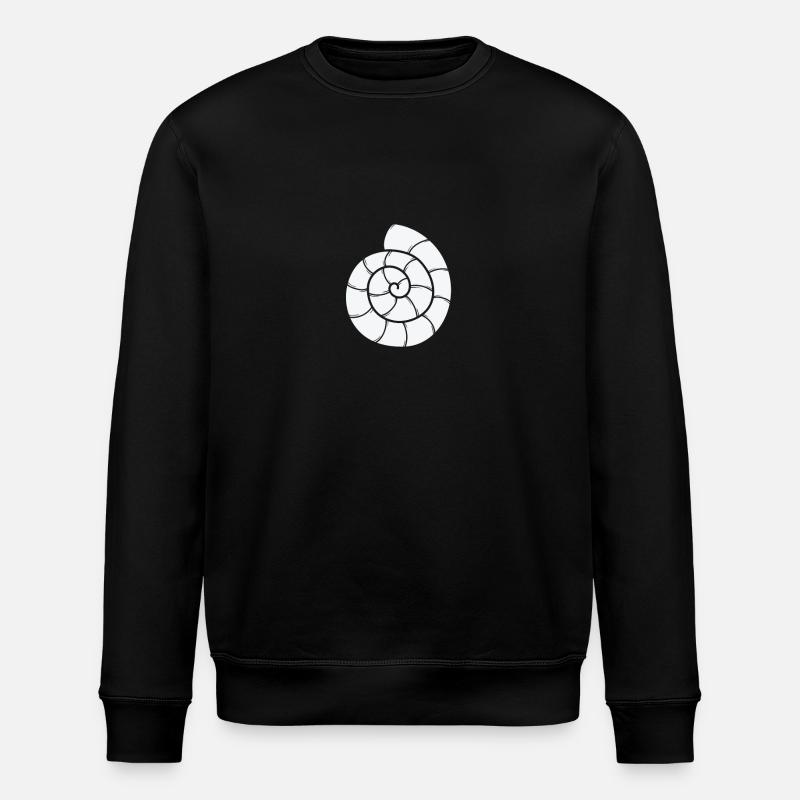 Escargot Coquille d’escargot Spirale Escargot - Sweat bio ROLLER Stanley/Stella Unisexe - noir