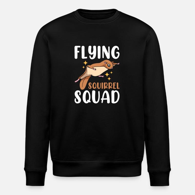 Escouade d’écureuils volants - Sweat bio ROLLER Stanley/Stella Unisexe - noir