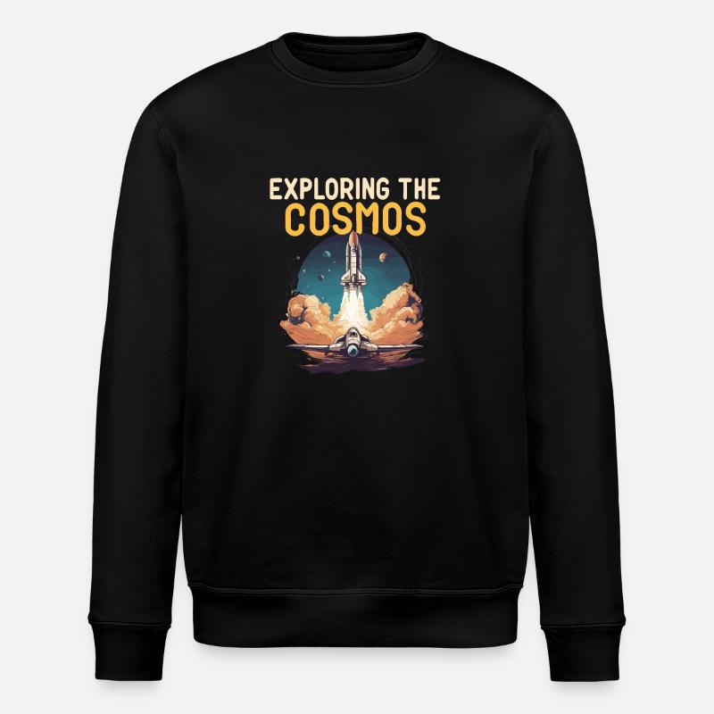 EXPLORER LE COSMOS - Sweat bio ROLLER Stanley/Stella Unisexe - noir