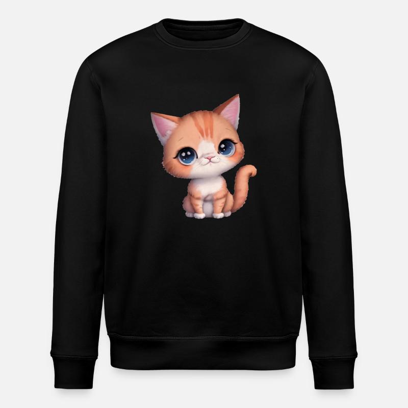 Chaton - Sweat bio ROLLER Stanley/Stella Unisexe - noir