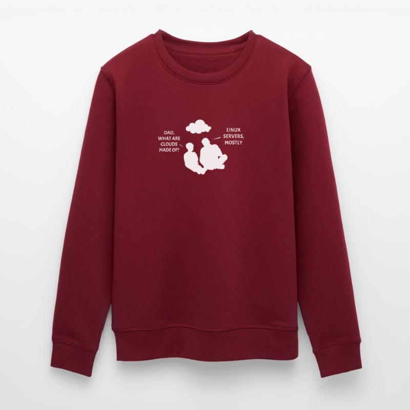 Linux Server Cloudscape Stanley/Stella ROLLER Unisex Organic Sweatshirt