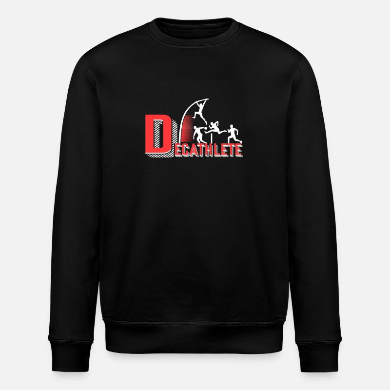 Decathlon Decathlon Decathlete - Stanley/Stella ROLLER Unisex Organic Sweatshirt - black