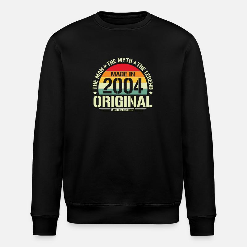 Legendary since 2004 - Stanley/Stella ROLLER Unisex Organic Sweatshirt - black