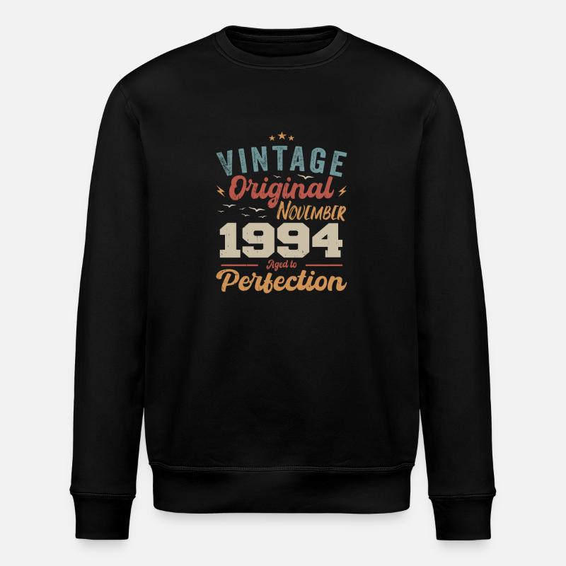 Legendary since November 1994 - 1994 - Stanley/Stella ROLLER Unisex Organic Sweatshirt - black