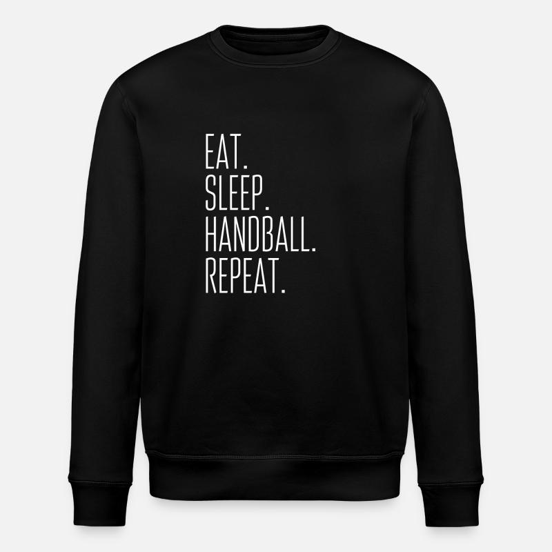 Handball - Sweat bio ROLLER Stanley/Stella Unisexe - noir