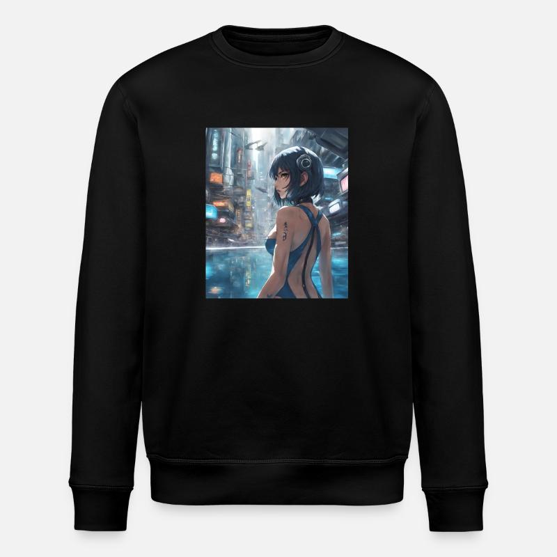 Tokio Japan - Stanley/Stella Unisex Bio-Sweatshirt ROLLER - Schwarz
