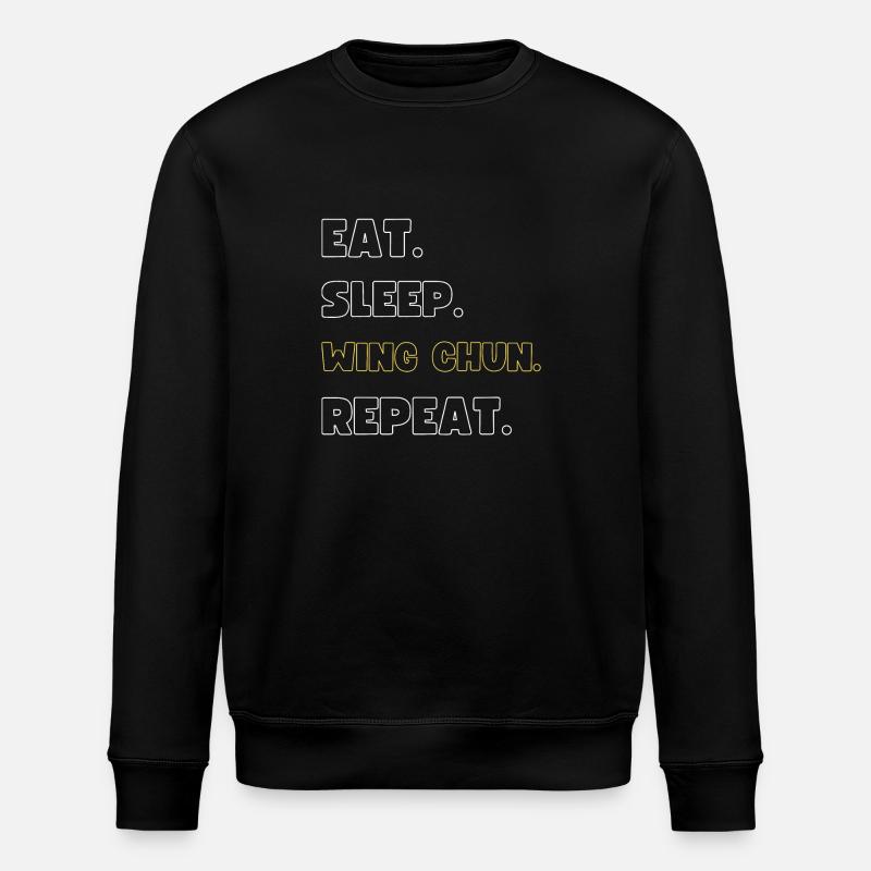 Wing Chun - Stanley/Stella ROLLER Unisex Organic Sweatshirt - black