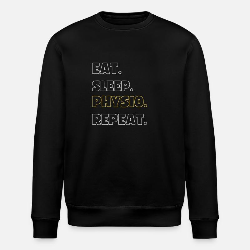 Physio - Stanley/Stella ROLLER Unisex Organic Sweatshirt - black