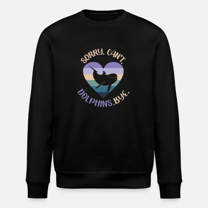 Dolphin : Désolé. Argot. Dauphins. - Sweat bio ROLLER Stanley/Stella Unisexe - noir