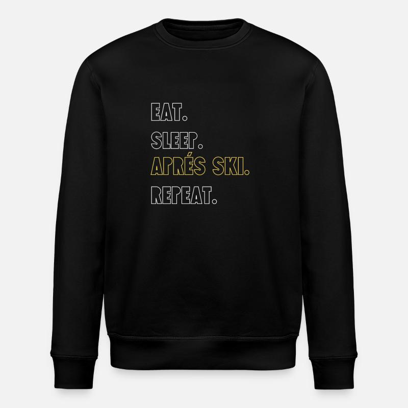 Apres ski - Stanley/Stella Unisex Bio-Sweatshirt ROLLER - Schwarz